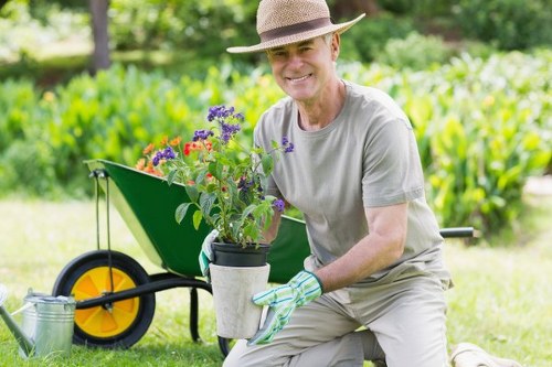 Safe and professional landscaping work in Carshalton